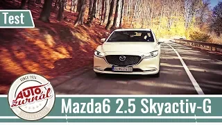 Mazda6 2.5 Skyactiv-G TEST 2019: Doladená do dokonalosti