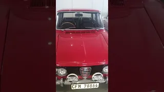 Alfa Romeo Museum. Cape Town. Very impressive collection of Italian beauts.