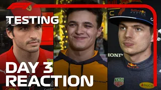 Drivers' Day 3 Reaction | 2022 F1 Pre-Season Test Bahrain