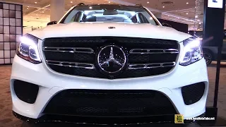 2018 Mercedes GLS550 - Exterior and Interior Walkaround - 2018 New York Auto Show