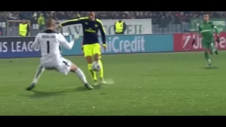 Mesut Özil crazy goal & skills vs Ludogorets 2016 2017