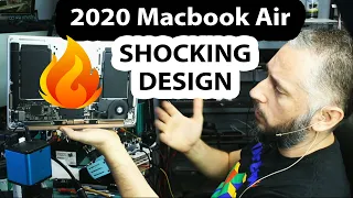 2020 Macbook Air Huge Design Flaw with CPU Cooling - No Power High Fan Speed Repair