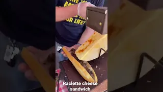 Raclette cheese sandwich