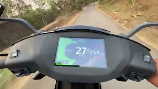 Ather 450x | Hill climbing with pillion | Ride mode #450x