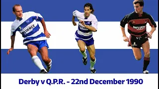 Derby v QPR - 1990/91