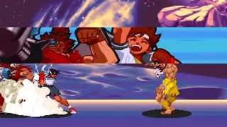 Marvel Super Heroes vs. Street Fighter [Arcade] - Cyber-Akuma with a Team partner