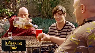 Walt Makes His Son Drink Tequila | Over | Breaking Bad