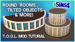 Round 'Rooms' & More: Sims 4 T.O.O.L. Mod Tutorial | Kate Emerald