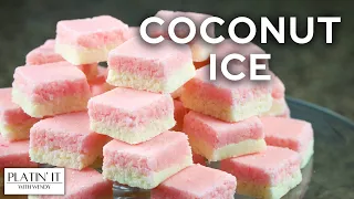 The CLASSIC Coconut Ice | No Cook / No Bake Sweet | Holiday Favourites
