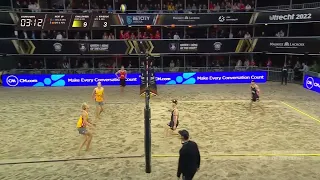 RALLY OF THE DAY - Clemens Wickler outsmarts the Swedes with INSANE TOUCH