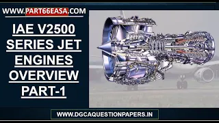 IAE V2500 Series Aircraft Jet Engine Overview Part- 1 (Airbus A320 Engines)