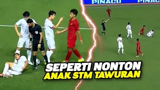 70% NONTON KERIBUTAN 🔥 Laga Panas Timnas Indonesia Saat Hadapi Vietnam Wasit Sampai Susah Ngelerai