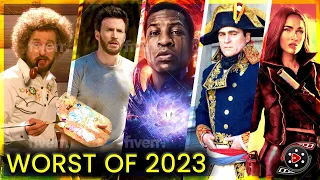 Disastrous Flicks: The Top 10 Worst Movies of 2023