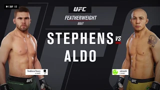 EA SPORTS™ UFC® 3 - Greatest Comebacks - Stephens vs. Aldo