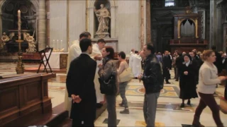 Panis Angelicus - Alyssa Schickling - St. Peters Basilica, The Vatican - (Easter Mass, March 2016)