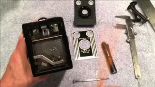 Fix the viewfinders on a Kodak Brownie box camera