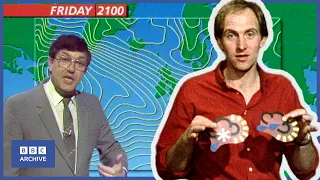 1985: The WEATHER Goes ELECTRIC | Blue Peter | Retro Tech | BBC Archive