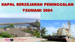 Bermain Sambil Belajar Di  Kapal Peninggalan Tsunami Aceh 2004