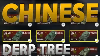 CHINESE DERPS | TECH TREE SHOWCASE!