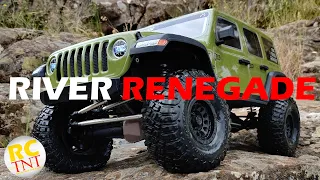 River Boulder Rock Crawl! Is the Big SCX6 Agile Enough?