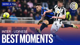 INTER 3-1 UDINESE | BEST MOMENTS | PITCHSIDE HIGHLIGHTS 👀⚫🔵