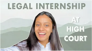 How I Got an Internship at the Calcutta High Court || First Day!