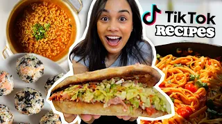 I tried viral TikTok recipes