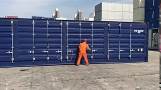 40ft High Cube Side Opening Containers​