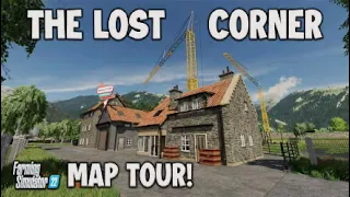 “THE LOST CORNER” | FS22 MAP TOUR! NEW MOD MAP | Farming Simulator 22 (Review) PS5.