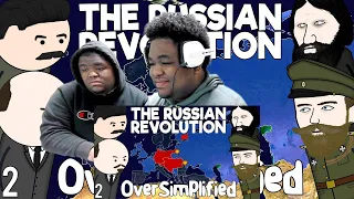 (Twins React) to The Russian Revolution - OverSimplified (Part 2) REACTION
