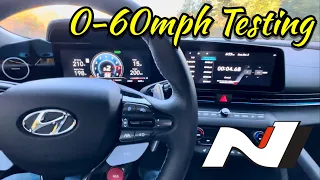 2022 Elantra N 0-60mph Testing + Installing POWERFLEX Bushings (Bye Bye Wheel Hop)