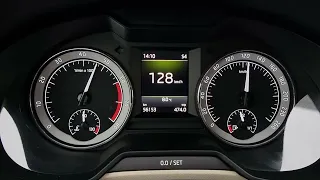 2018 Skoda Octavia 1.4 TSI DSG Acceleration 0-190 km/h