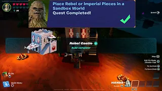 How to EASILY Place Rebel or Imperial Pieces in a Sandbox World in Fortnite locations Quest!