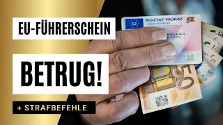 EU-Führerschein aber trotzdem noch eine MPU + Strafprozess? [2021 + Strafbefehle im Video]