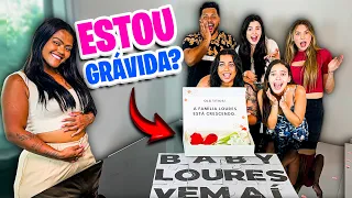 CONTEI QUE ESTOU GRÁVIDA PARA A FAMÍLIA LOURES!!! *Emocionante (Mega Trollagem)