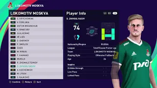 eFootball PES 2021 LOKOMOTIV MOSCOW base copy