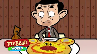 Teddy Shaped PIZZA?!! | Mr Bean Animated Season 2 | Funny Clips | Mr Bean Cartoon World
