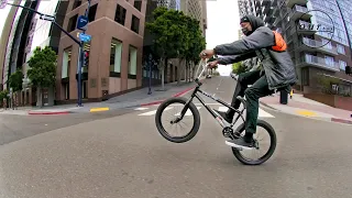 BMX IN AN EMPTY CITY