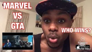 The Avengers vs Grove Street (Marvel vs GTA San Andreas) | Reaction!