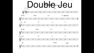 DOUBLE JEU- STOCHELO ROSENBERG- GYPSY BACKING TRACK #gypsyplayalongtrack #gypsybackingtrack