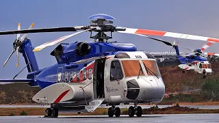 Bristow Sikorsky S-92 operations  |  Stord airport, november 2020