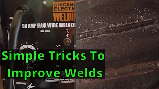 How to weld with a Flux-Core Welder From Harbor Freight!
