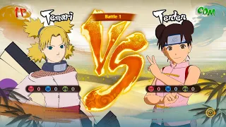 Temari (Genin) Vs Tenten (Genin) | Naruto Storm 4 - Road To Boruto