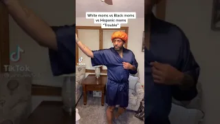 White moms vs Black mom vs Hispanic moms trouble … #tiktok #short