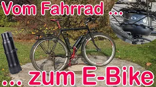 vom Fahrrad zum eBike : 100G.tech Geeko Umbausatz "REAR"  / no Pendix & Bafang / www.100g.tech