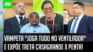 "EU VOU CONTAR! Os caras do Penta ESTÃO PU*** com o Casagrande porque..." Vampeta ABRE JOGO na Copa!