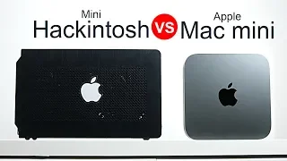 2018 Mac mini vs Mini PC/Hackintosh