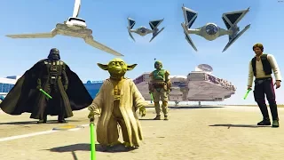 GTA 5 Star Wars ROGUE ONE BATTLE!!! GTA 5 Mod Gameplay