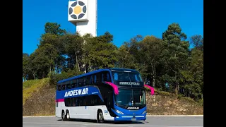 Ruta a pedido por Luis Burgos saliendo con el omnibus desde  Mendoza hasta la ciudad de Salta