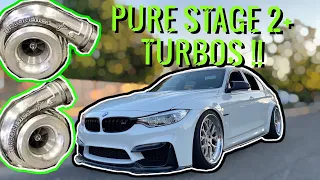 F80 M3 Gets Pure Stage 2+ Turbos! Part 1